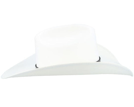 Wovencaps Unisex White Toyo Western Hat