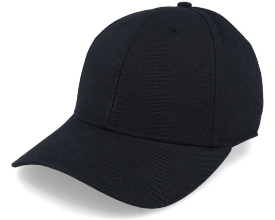 Wovencaps Unisex Black Adjustable Cotton Cap