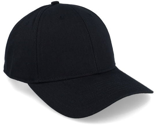 Wovencaps Unisex Black Adjustable Cotton Cap