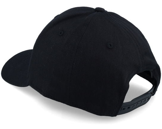 Wovencaps Unisex Black Adjustable Cotton Cap