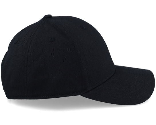 Wovencaps Unisex Black Adjustable Cotton Cap