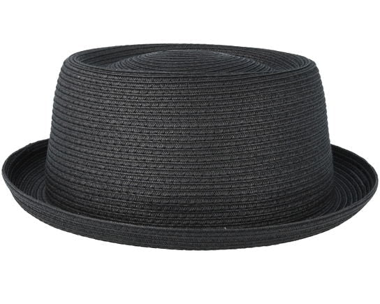 Wovencaps Unisex Black Toyo Pork Pie Hat