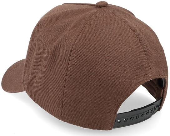 Wovencaps Unisex Brown A-Frame Adjustable Cap